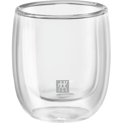 ZWILLING ® Sorrento Dubbelwandig glas, espresso 80 ml, set van 2 ZWILLING ® Sorrento Dubbelwandig glas, espresso 80 ml, set van 2