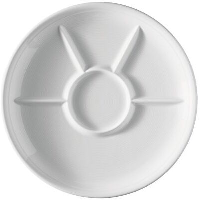 Thomas Trend fonduetbord, grillbord, porselein, wit, vaatwasmachinebestendig, 27 cm, 15313 Thomas Trend fonduetbord, grillbord, porselein, wit, vaatwasmachinebestendig, 27 cm, 15313