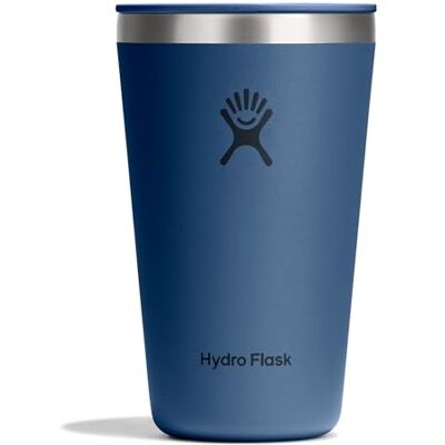 Hydro Flask – All Around Tumbler Press-In Lid 473 ml (16 oz) Geïsoleerd Roestvrij Staal – Lekbestendig, Bekerhouder Compatibel – Houdt Dranken 24 Uur Koud & 12 Uur Warm – Harbor Blue Hydro Flask – All Around Tumbler Press-In Lid 473 ml (16 oz) Geïsoleerd Roestvrij Staal – Lekbestendig, Bekerhouder Compatibel – Houdt Dranken 24 Uur Koud & 12 Uur Warm – Harbor Blue