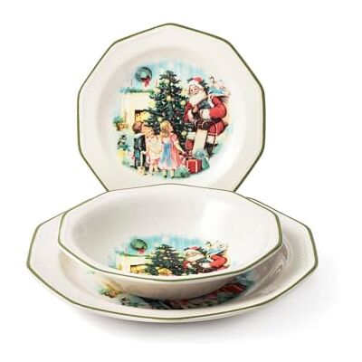 H&H JAMES SADLER & SONS x 18-delig Christmas Cheer kerstservies H&H JAMES SADLER & SONS x 18-delig Christmas Cheer kerstservies