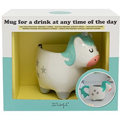 Mr. Wonderful Keramische mok, Magic Collection Unicorn, WOA2212389SMZ1 Mr. Wonderful Keramische mok, Magic Collection Unicorn, WOA2212389SMZ1