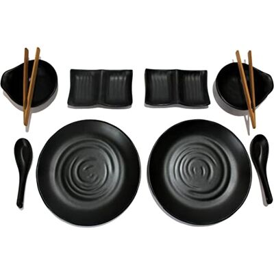 TomYang Serviesset voor 2 Personen. Perfecte BBQ Thaise Grill en Hot-Pot-Schaal, Elektrische Grill en Aziatische Fondue! TomYang Serviesset voor 2 Personen. Perfecte BBQ Thaise Grill en Hot-Pot-Schaal, Elektrische Grill en Aziatische Fondue!