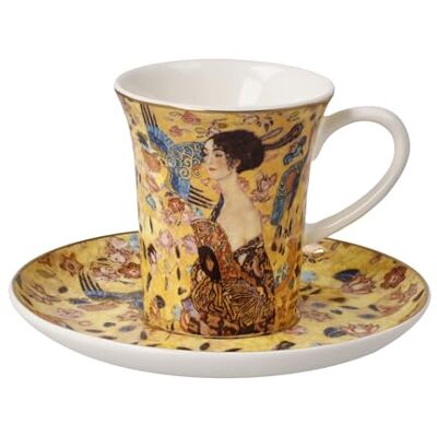 Goebel Espressokopje Gustav Klimt Dame met vakken Artis Orbis Goebel Espressokopje Gustav Klimt Dame met vakken Artis Orbis