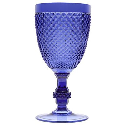 Excelsa Diamond kelk 39 cl, kunststof, blauw, 9,2 x 9,2 x 18,5 cm Excelsa Diamond kelk 39 cl, kunststof, blauw, 9,2 x 9,2 x 18,5 cm