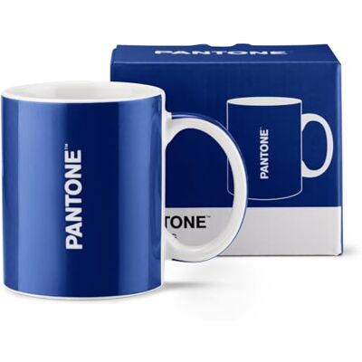 Pantone Navy Peony Mok - Porselein 350ml - Koffie & Thee Kop Pantone Navy Peony Mok - Porselein 350ml - Koffie & Thee Kop