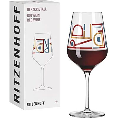 RITZENHOFF Rodewijnglas 500 ml Made in Germany Art.nr. 30010, serie hartkristal, 1 rodewijnglas 500 ml, kristalglas, vaatwasserbestendig RITZENHOFF Rodewijnglas 500 ml Made in Germany Art.nr. 30010, serie hartkristal, 1 rodewijnglas 500 ml, kristalglas, vaatwasserbestendig