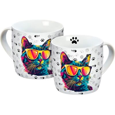 Gedalabels Mok Cool Cat 300 ml Gedalabels Mok Cool Cat 300 ml