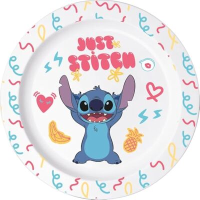 Tataway Disney Stitch magnetron diep bord duurzaam plastic soep- en pastabord Lichtgewicht, veilig, vaatwasmachinebestendig Tataway Disney Stitch magnetron diep bord duurzaam plastic soep- en pastabord Lichtgewicht, veilig, vaatwasmachinebestendig