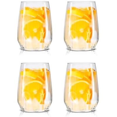 alpina Drinkglazen Set 4 Stuks – Waterglazen ca. 44cl – Glas voor Water, Sap en Dranken – Drinkglazen Geschikt voor Vaatwasser – Glazen Set Ideaal voor Dagelijks Gebruik – Transparant Glas alpina Drinkglazen Set 4 Stuks – Waterglazen ca. 44cl – Glas voor Water, Sap en Dranken – Drinkglazen Geschikt voor Vaatwasser – Glazen Set Ideaal voor Dagelijks Gebruik – Transparant Glas