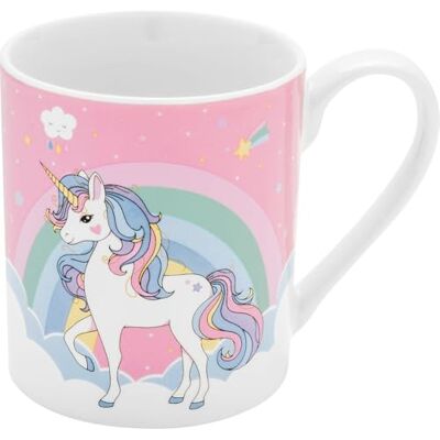 Sheepworld mok met eenhoorn motief porselein, 22 cl Beker voor kinderen, Verjaardagscadeau 74283 Sheepworld mok met eenhoorn motief porselein, 22 cl Beker voor kinderen, Verjaardagscadeau 74283