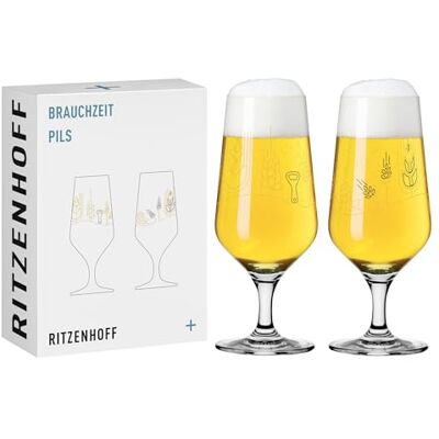 Ritzenhoff 11/12 Pils Bierglazen Set - Decor door Sonja Eikler Ritzenhoff 11/12 Pils Bierglazen Set - Decor door Sonja Eikler