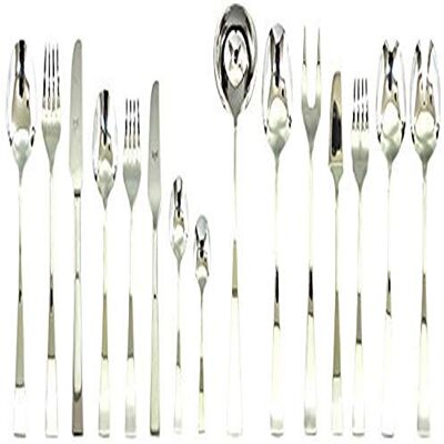 MEPRA Ergonomische service, 125 delen, roestvrij staal 18/10 MEPRA Ergonomische service, 125 delen, roestvrij staal 18/10