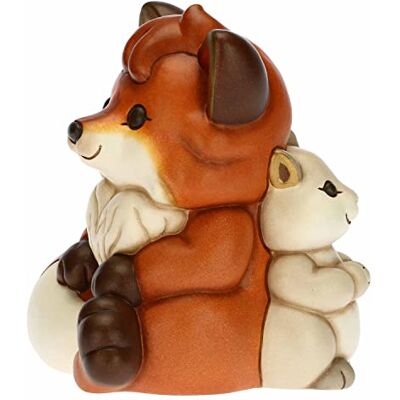 THUN Fox Grace samen met eekhoorntjes keramiek leven, symbolen 15x13,2x16,3 cm h THUN Fox Grace samen met eekhoorntjes keramiek leven, symbolen 15x13,2x16,3 cm h