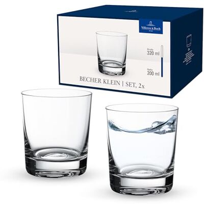 Villeroy & Boch Purismo Bar Tumbler klein Set 2-dlg 95mm Villeroy & Boch Purismo Bar Tumbler klein Set 2-dlg 95mm