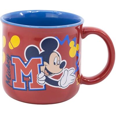 Stor Keramische Mok Mickey Mouse 355ml Officiële Disney Koffiemok met Origineel Design in Geschenkdoos Ideaal voor Koffie, Thee en Chocolademelk Stor Keramische Mok Mickey Mouse 355ml Officiële Disney Koffiemok met Origineel Design in Geschenkdoos Ideaal voor Koffie, Thee en Chocolademelk