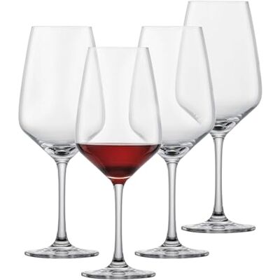 Schott Zwiesel Tulp Kristal Glas Rode Wijnglas, 17oz (Set van 4) Schott Zwiesel Tulp Kristal Glas Rode Wijnglas, 17oz (Set van 4)