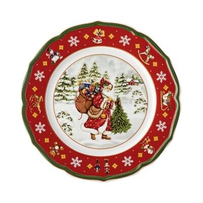 Hutschenreuther Happy Wintertime H. Wintertime Red bord plat 22 cm Hutschenreuther Happy Wintertime H. Wintertime Red bord plat 22 cm