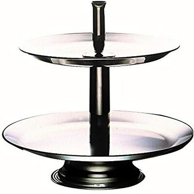 MEPRA 34 x 41 cm RVS 2-laags gemarineerde vishouder, zilver MEPRA 34 x 41 cm RVS 2-laags gemarineerde vishouder, zilver