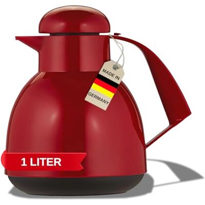 Helios Day Vacuümkan Rood 1 Liter, 30 x 30 x 20,9 cm Helios Day Vacuümkan Rood 1 Liter, 30 x 30 x 20,9 cm