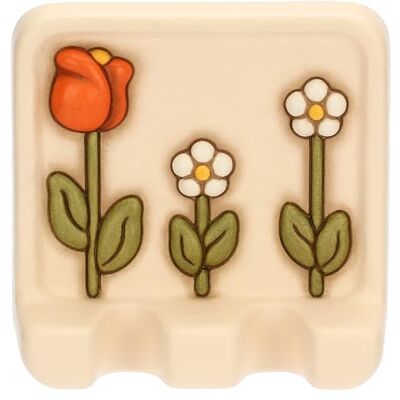 THUN Happy Country 3-voudige kooklepelhouder van keramiek THUN Happy Country 3-voudige kooklepelhouder van keramiek