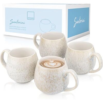Sänger Keramisch Koffiebeker Set Fliederblauw Sänger Keramisch Koffiebeker Set Fliederblauw