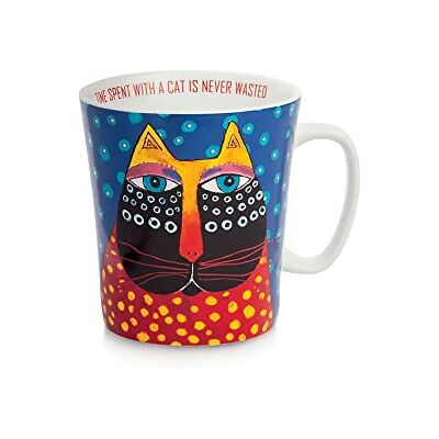 Egan Laurel Burch Porseleinen Mok - Feline Kunst Collectie Egan Laurel Burch Porseleinen Mok - Feline Kunst Collectie