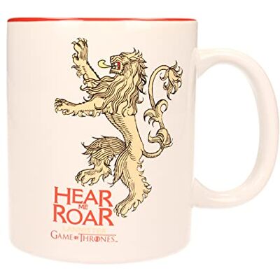 SD toys Game of Thrones Lannister "Hear Me Roar" White & Red Mok SD toys Game of Thrones Lannister "Hear Me Roar" White & Red Mok
