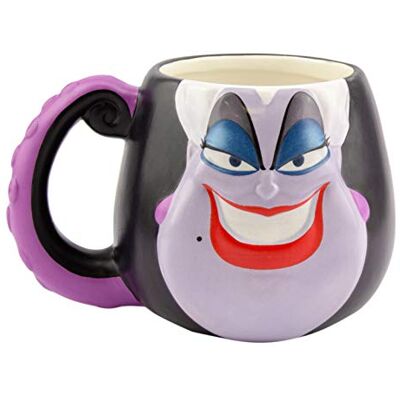 Paladone Ursula mok The Little Mermaid keramische koffiemok officieel gelicenseerd Disney Paladone Ursula mok The Little Mermaid keramische koffiemok officieel gelicenseerd Disney