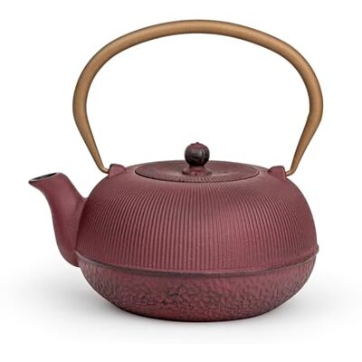 Bredemeijer Theepot Sichuan 1 liter Gietijzer Plum Bredemeijer Theepot Sichuan 1 liter Gietijzer Plum