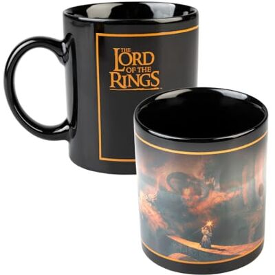Grupo Erik Warmtegevoelige Mok The Lord of the Rings Cadeaus 350 ml 12.3 oz Koffiemok en Theemok, Coole Mokken en Bekers LOTR Cadeaus onder 15 Pond, The Lord of the Rings Merchandise Grupo Erik Warmtegevoelige Mok The Lord of the Rings Cadeaus 350 ml 12.3 oz Koffiemok en Theemok, Coole Mokken en Bekers LOTR Cadeaus onder 15 Pond, The Lord of the Rings Merchandise