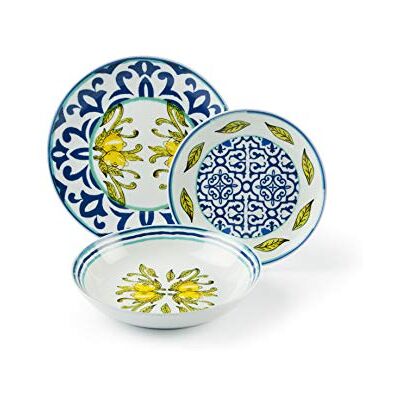 Excelsa Amalfi dinerset, 18-delig, porselein Excelsa Amalfi dinerset, 18-delig, porselein