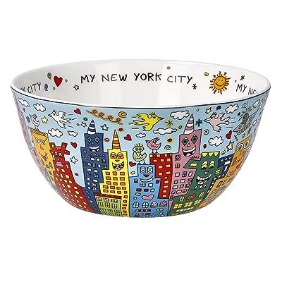 Goebel Rizzi Vrolijke Porseleinen Decoratieschaal - Decoratieobject Goebel Rizzi Vrolijke Porseleinen Decoratieschaal - Decoratieobject
