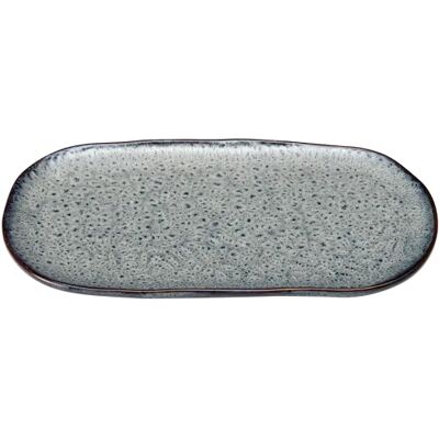 Leonardo Matera plaat grote serveerschaal van keramiek hoekig bord voor het serveren van apero, snacks, kaas enz. 32x18 cm magnetronbestendig, vaatwasmachinebestendig antraciet Leonardo Matera plaat grote serveerschaal van keramiek hoekig bord voor het serveren van apero, snacks, kaas enz. 32x18 cm magnetronbestendig, vaatwasmachinebestendig antraciet