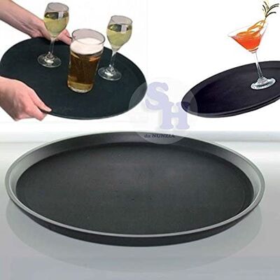 Ilsa Antislip dienblad, rond, polypropyleen, 40 cm Ilsa Antislip dienblad, rond, polypropyleen, 40 cm