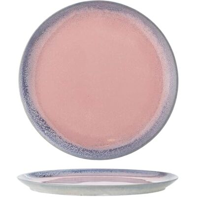 Bloomingville Paula bord, roos, aardewerk, T26,5xH2 cm Bloomingville Paula bord, roos, aardewerk, T26,5xH2 cm