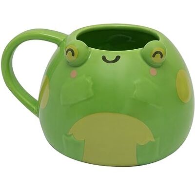 Mr. Wonderful Mok, 3D Kikker, 12 x 9 x 9 Mr. Wonderful Mok, 3D Kikker, 12 x 9 x 9