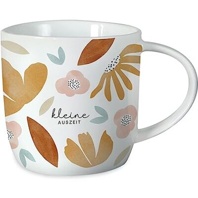 Grafik Werkstatt Grafik-Werkstatt Koffiemok met spreuk 300 ml porseleinen mok grappig kleine Auszeit Grafik Werkstatt Grafik-Werkstatt Koffiemok met spreuk 300 ml porseleinen mok grappig kleine Auszeit