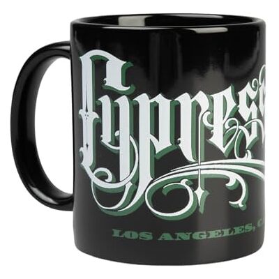 Grupo Erik Ceramic Mug Cypress Hill Merch 12.3 oz 350 ml Coffee Mug Tea, Cool Mugs and Cups, Black Mugs Hip Hop Gifts Under 15 Pounds, Music Gifts Grupo Erik Ceramic Mug Cypress Hill Merch 12.3 oz 350 ml Coffee Mug Tea, Cool Mugs and Cups, Black Mugs Hip Hop Gifts Under 15 Pounds, Music Gifts