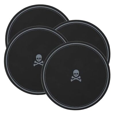 Scalpers - PU Onderzetters - Bruin - 11cm Scalpers - PU Onderzetters - Bruin - 11cm