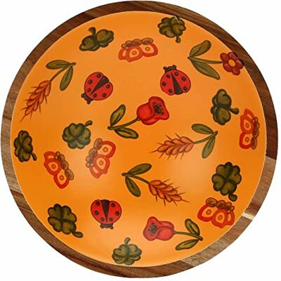 THUN Houten schaal zomer Fantastica, medium THUN Houten schaal zomer Fantastica, medium