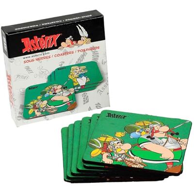 SD toys Asterix Legionaire onderzetter, kurk, meerkleurig, 3 x 9 cm, 6 stuks SD toys Asterix Legionaire onderzetter, kurk, meerkleurig, 3 x 9 cm, 6 stuks