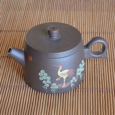TEA SOUL Theepot op Kreta Yixing zwart 180ml TEA SOUL Theepot op Kreta Yixing zwart 180ml
