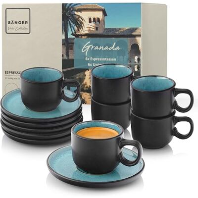 Sänger Granada Espresso Set - 80ml, 12 stuks Sänger Granada Espresso Set - 80ml, 12 stuks