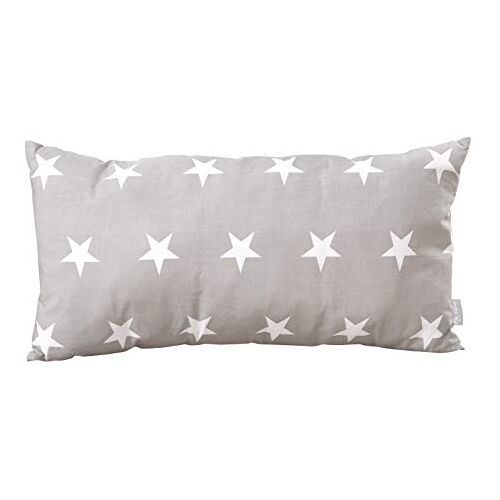 roba Decoratief kussen, kussen collectie 'Little Stars' 30x60 cm, decoratie voor baby- en kinderkamer, 100% katoen