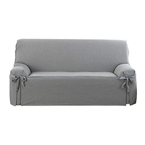 Martina Home Capri Sofa Hoes Bogen, Grijs, 2 Zitplaatsen