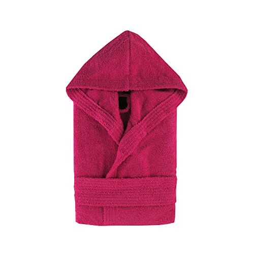 Top Towel Top Handdoek Unisex Badjas Douchebadjas voor Heren of Dames Badjas met Capuchon 100% Katoen 500g/m2 Badstof Badjas, M