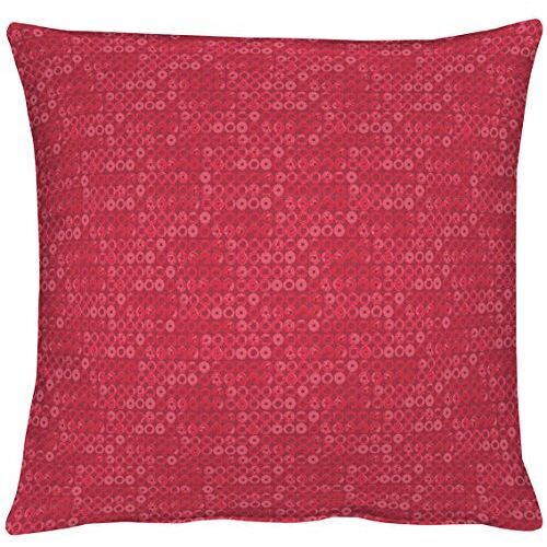 APELT Casino Fb. 33 kussenhoes, 40 x 40 x 0,5 cm, rood