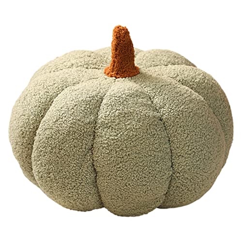 Bavokon Pluizige Pompoen Pluche Pompoen Knuffel,Pompoen Pluche Kussen Fleece Gevulde Pompoenen Decoratie Halloween Pompoenen Sierkussen,Pompoen Decoratief Kussen Kussen Voor Sofa Stoel Modern Huishouden Decor