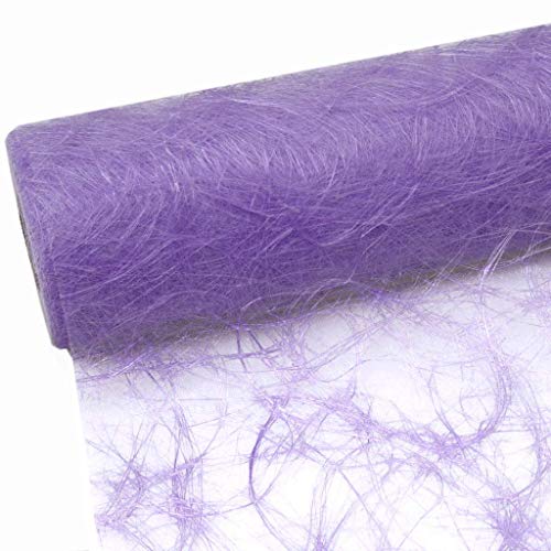 Deko AS GmbH Sizoweb tafelband lavendel 20 cm rol 25 meter 64 006-R