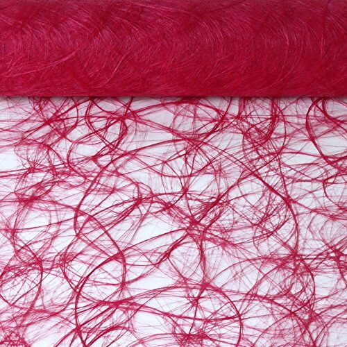 Sizoweb Tafelband fuchsia 5 meter lang 30 cm breed